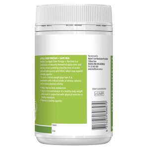 (PRE ORDER) Healthy Care Apple Cider Vinegar + Garcinia 90 Capsules shelf life 2yrs